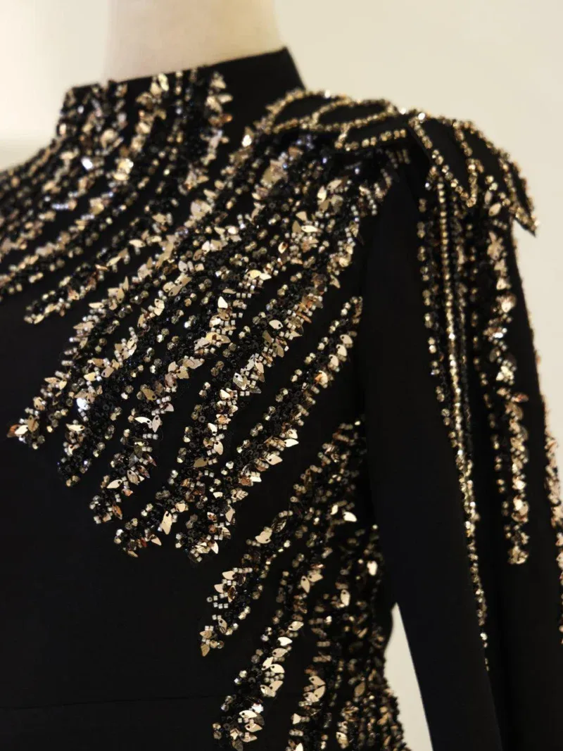 Merelis Modest Evening Dress