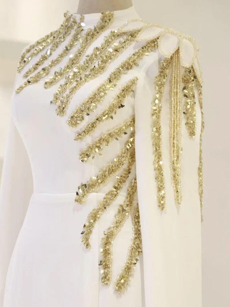 Merelis Modest Evening Dress