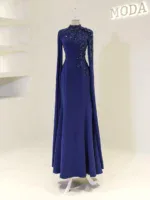 Merelis Modest Evening Dress