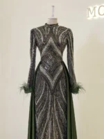 Milanese Modest Evening Dress