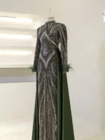 Milanese Modest Evening Dress