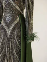 Milanese Modest Evening Dress