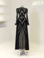 Milanese Modest Evening Dress