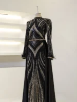 Milanese Modest Evening Dress