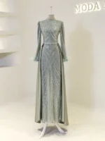 Milanese Modest Evening Dress