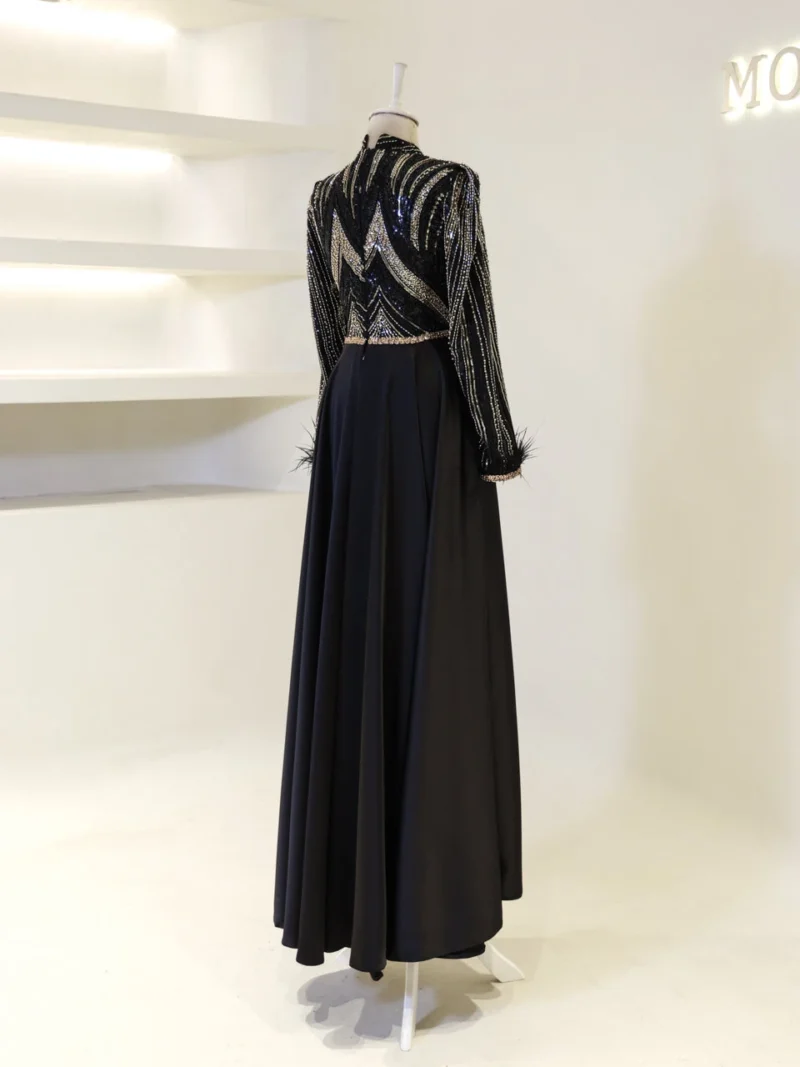 Milanese Modest Evening Dress