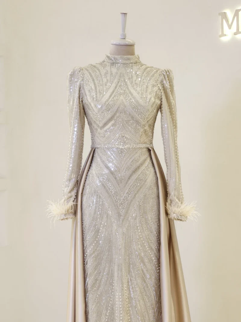 Milanese Modest Evening Dress