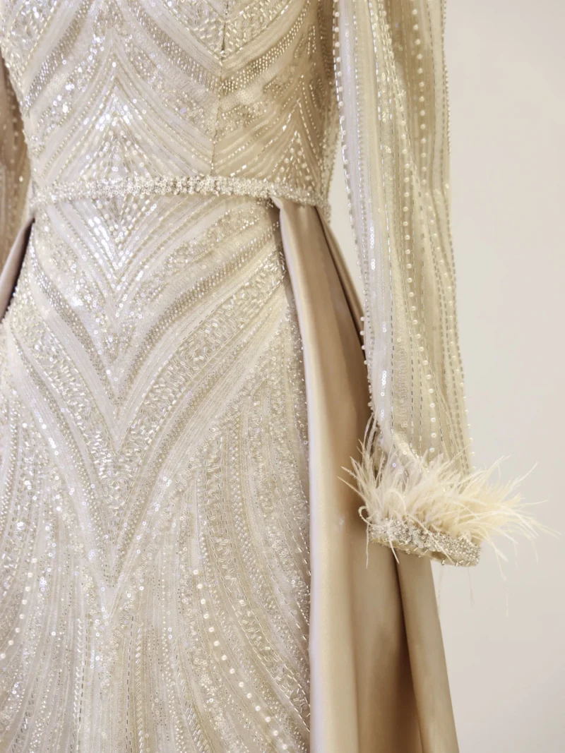 Milanese Modest Evening Dress