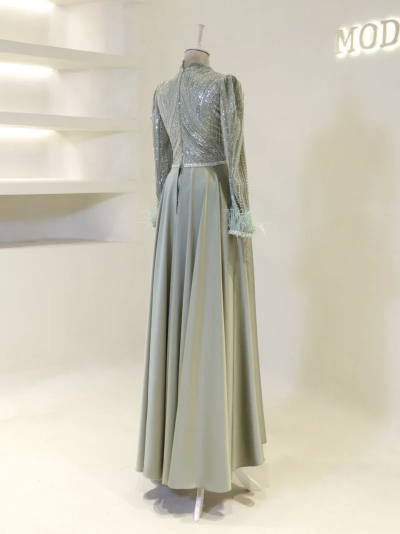 Milanese Modest Evening Dress