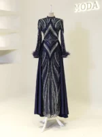 Milanese Modest Evening Dress