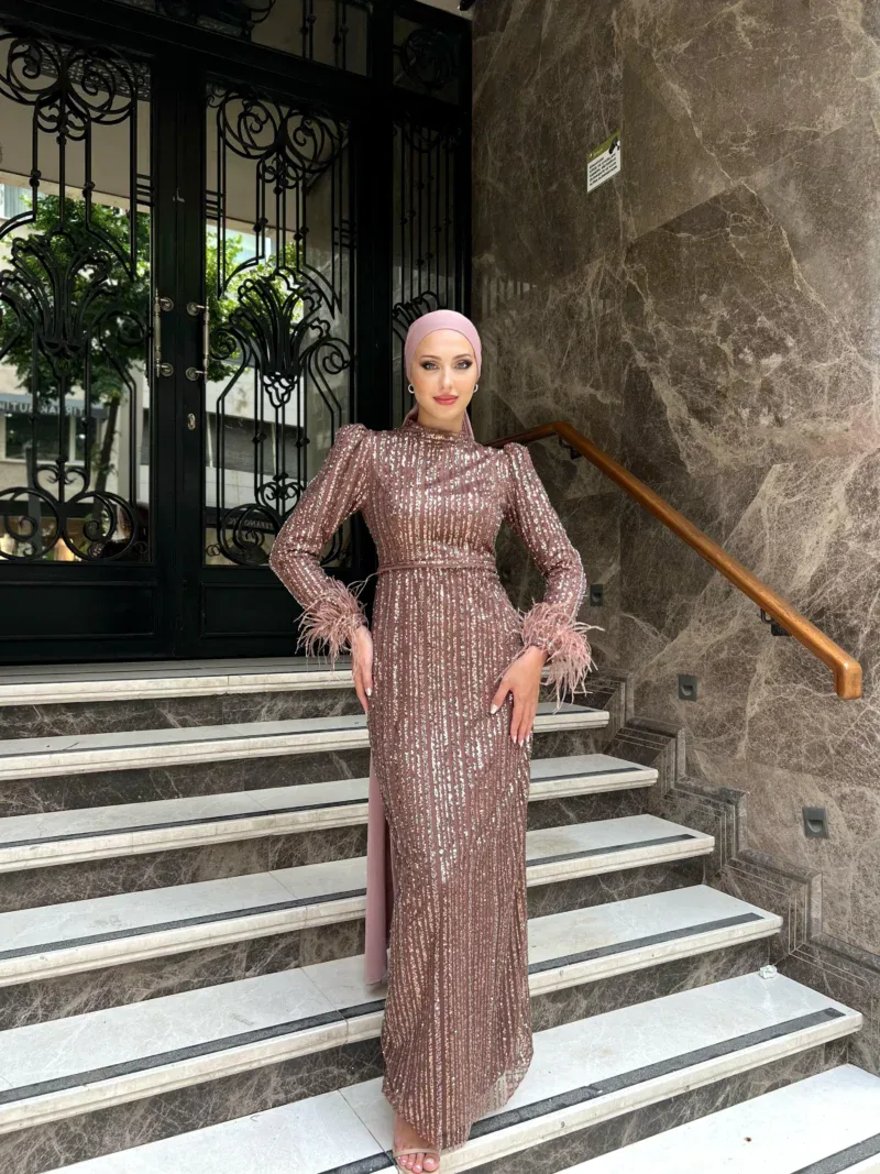 Mina Modest Evening Dress