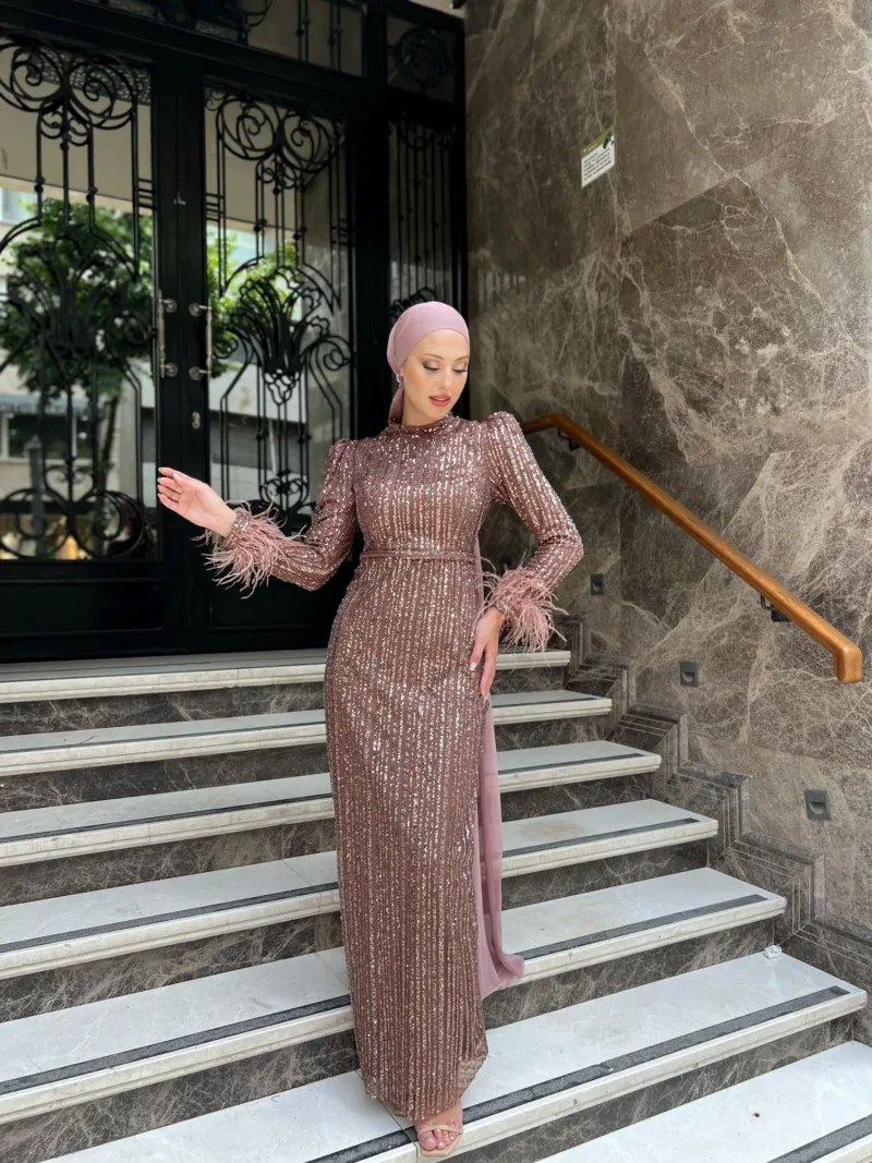 Mina Modest Evening Dress