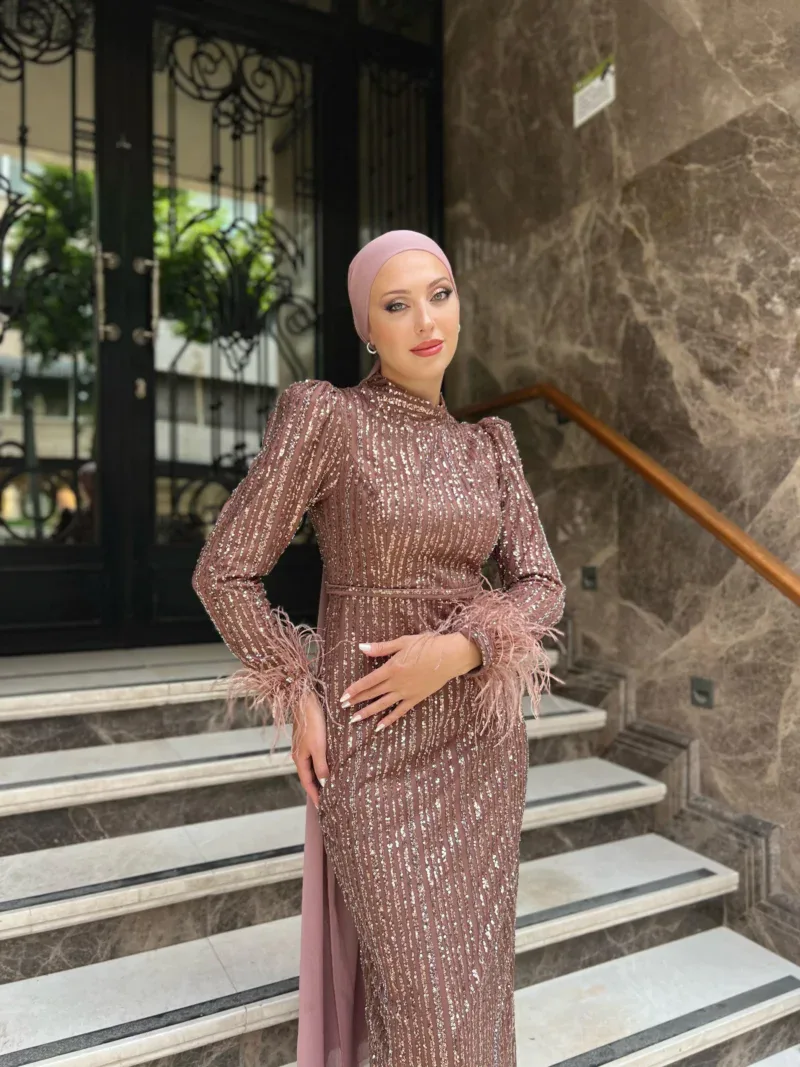 Mina Modest Evening Dress