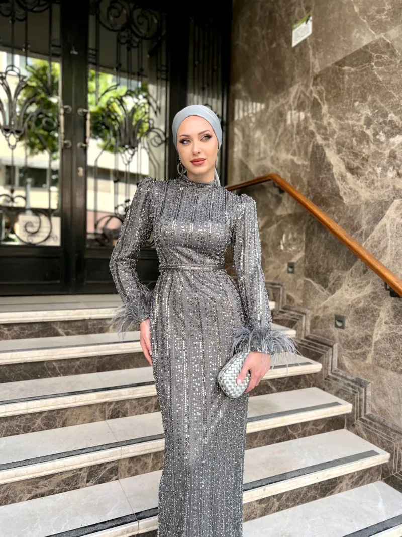 Mina Modest Evening Dress
