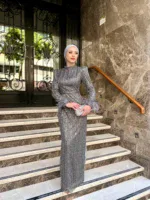 Mina Modest Evening Dress