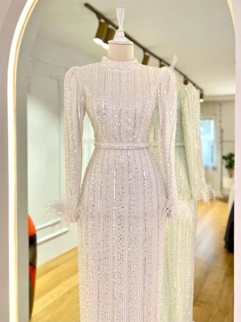 Mina Modest Evening Dress