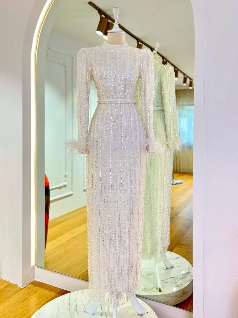 Mina Modest Evening Dress