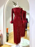 Mina Modest Evening Dress