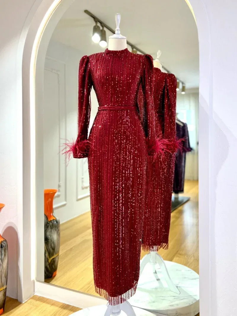 Mina Modest Evening Dress