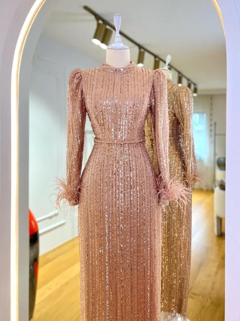 Mina Modest Evening Dress