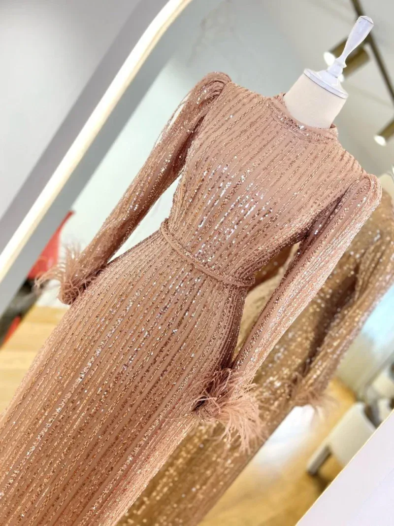 Mina Modest Evening Dress