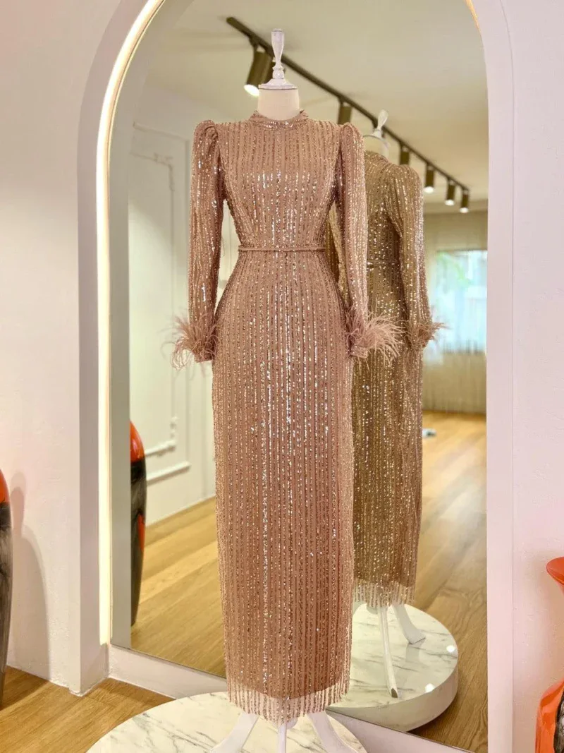 Mina Modest Evening Dress