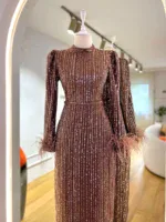 Mina Modest Evening Dress