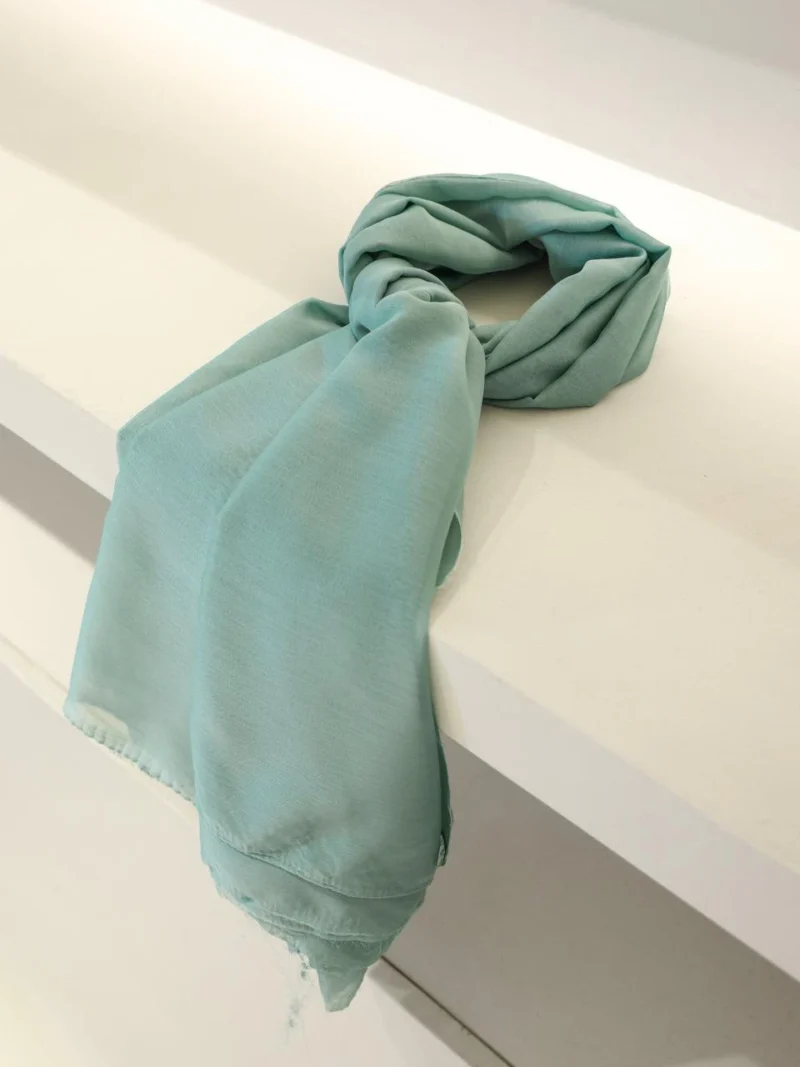 Mint Evening Shawl Fabric