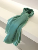 Mint Evening Shawl Fabric