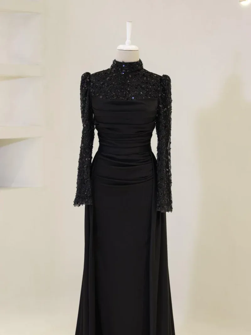 Misty Modest Evening Dress