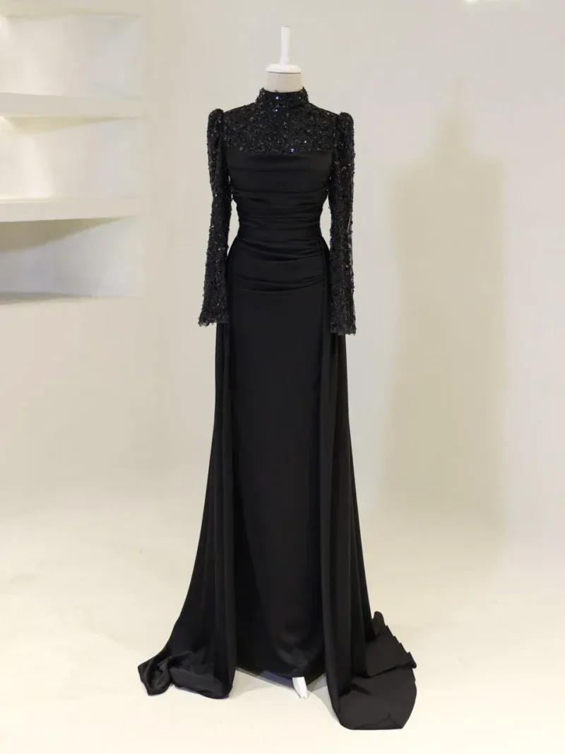 Misty Modest Evening Dress