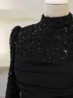 Misty Modest Evening Dress