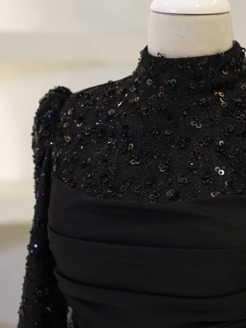 Misty Modest Evening Dress