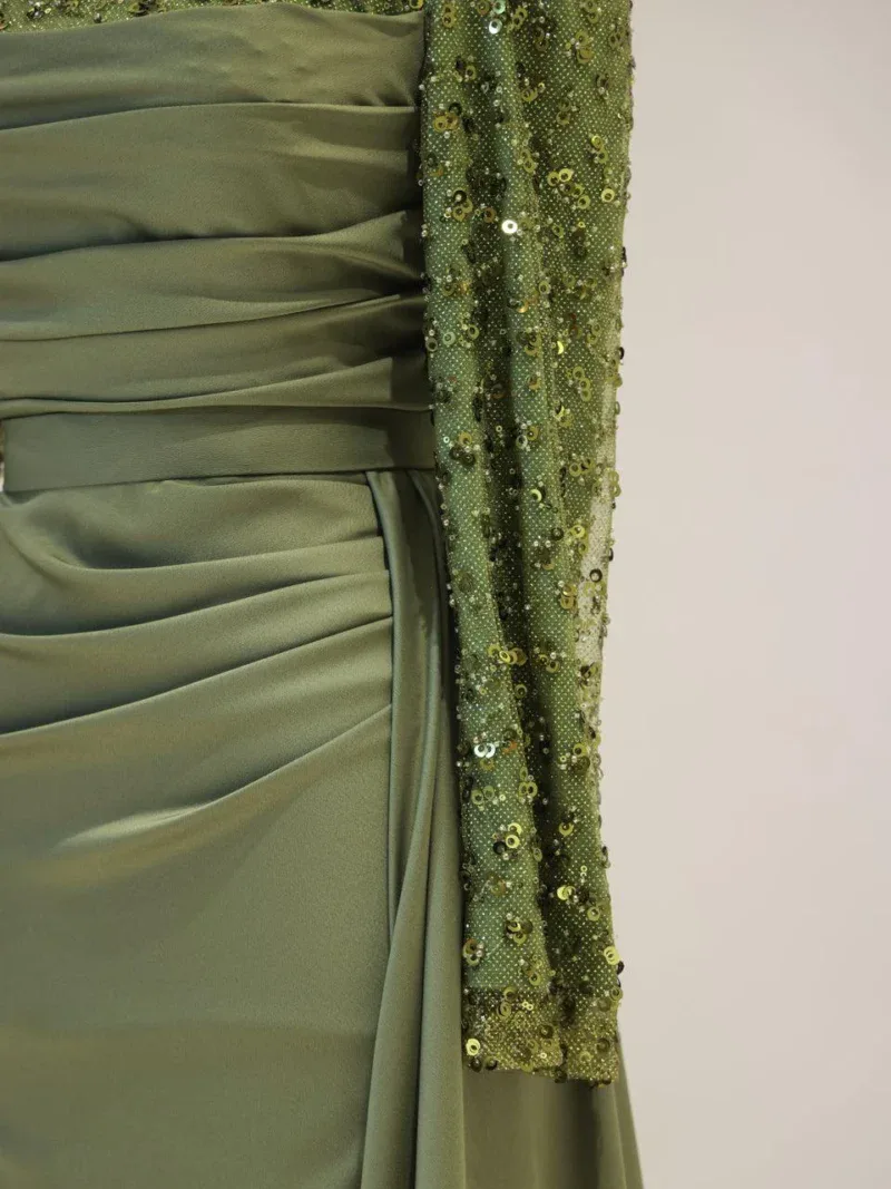 Misty Modest Evening Dress