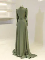 Misty Modest Evening Dress