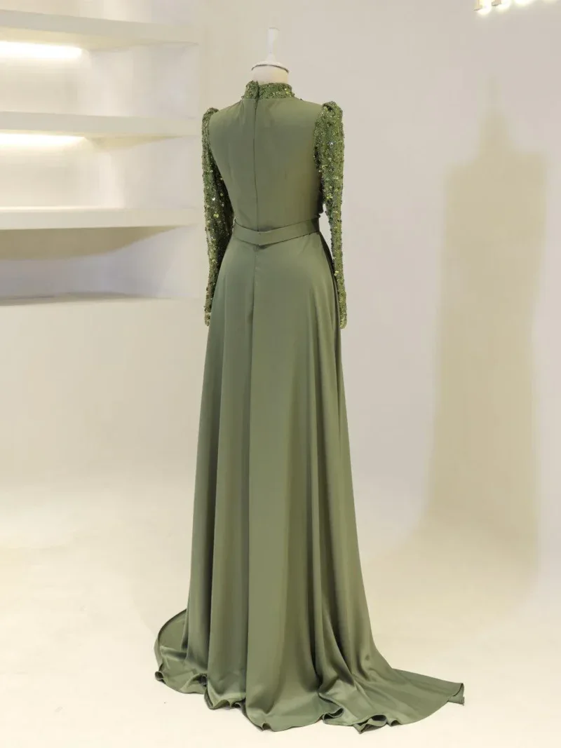 Misty Modest Evening Dress