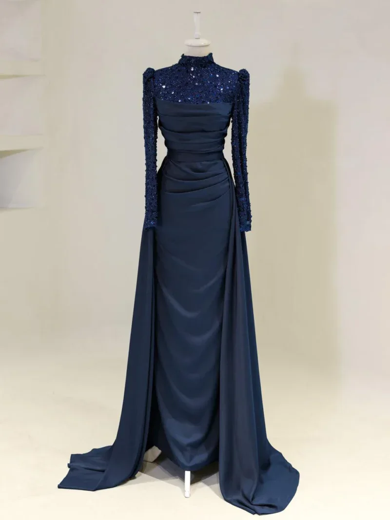 Misty Modest Evening Dress