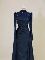 Misty Modest Evening Dress