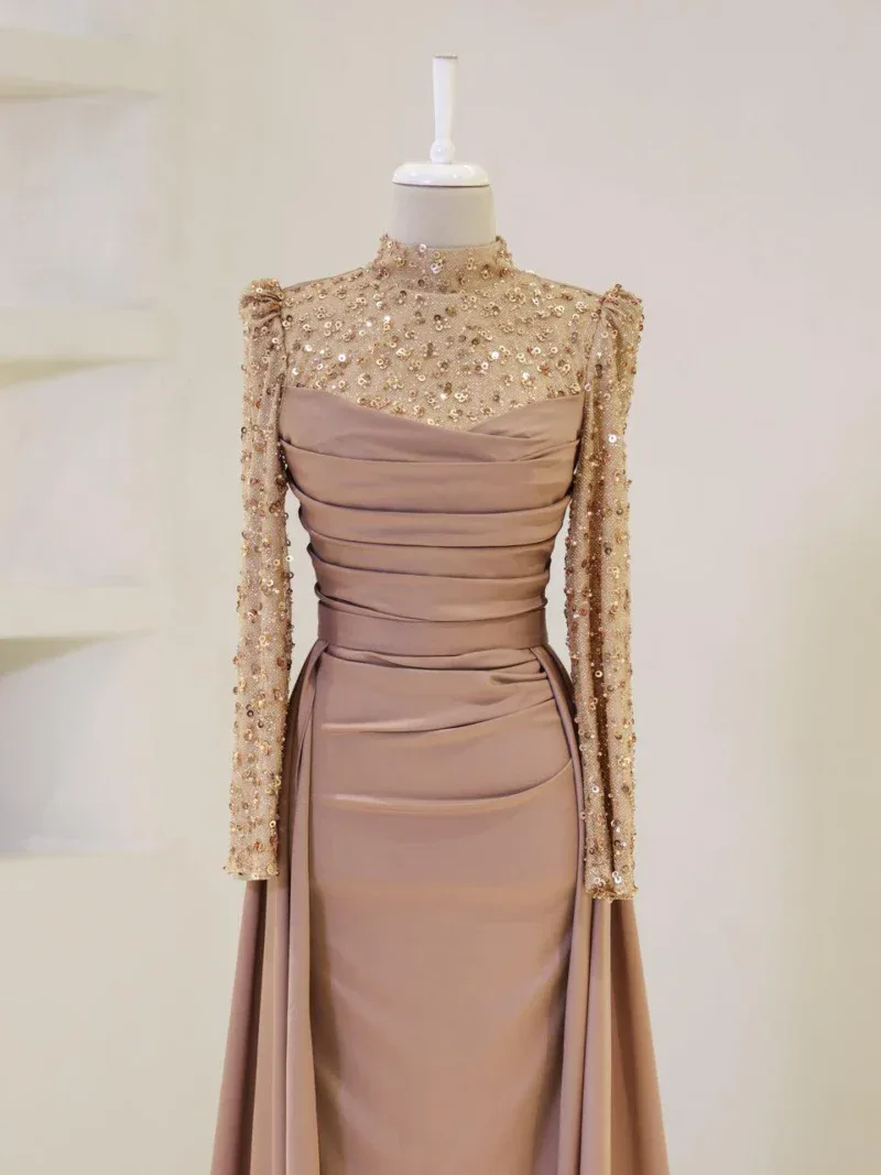 Misty Modest Evening Dress