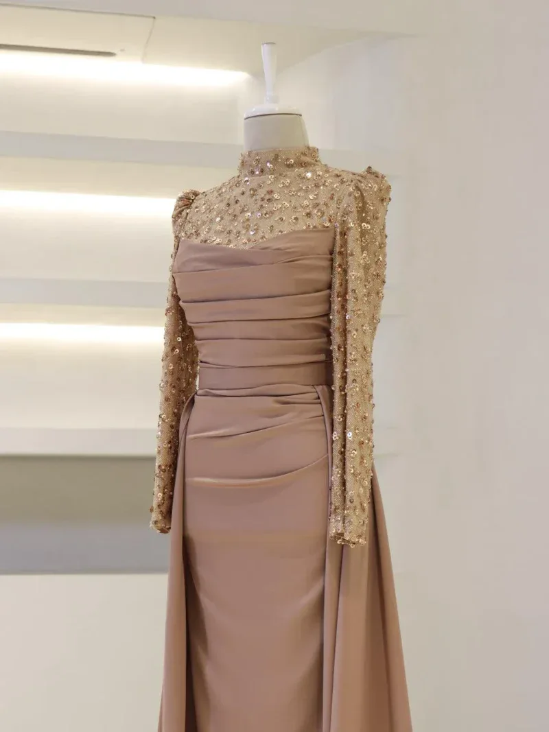 Misty Modest Evening Dress