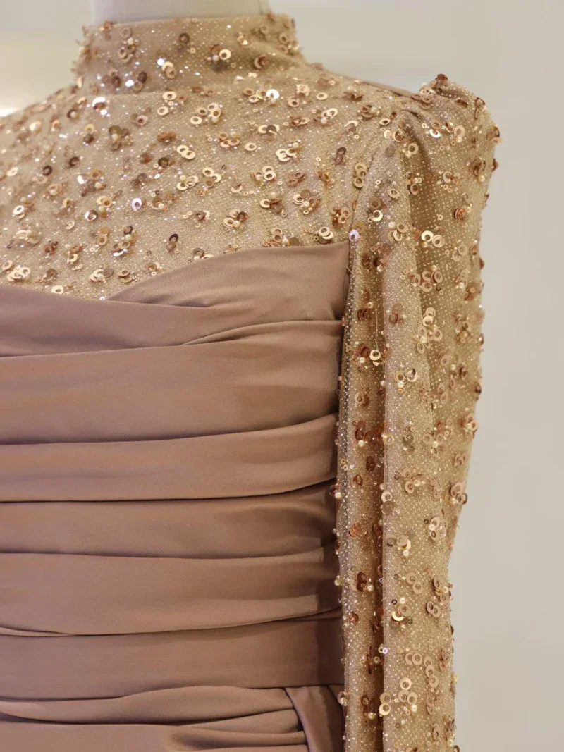 Misty Modest Evening Dress