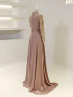 Misty Modest Evening Dress