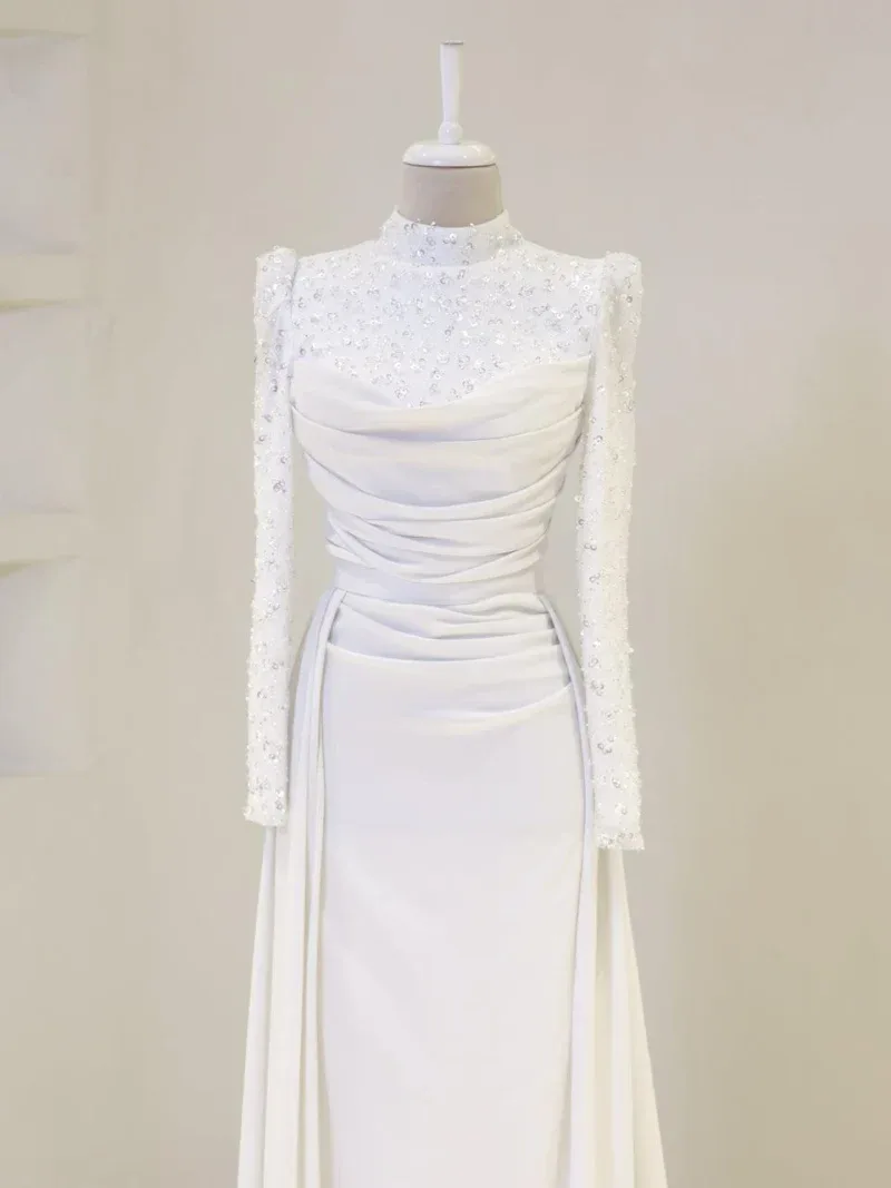 Misty Modest Evening Dress