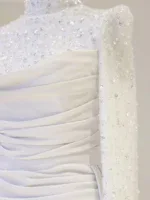 Misty Modest Evening Dress