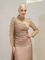 Misty Modest Evening Dress