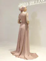 Misty Modest Evening Dress