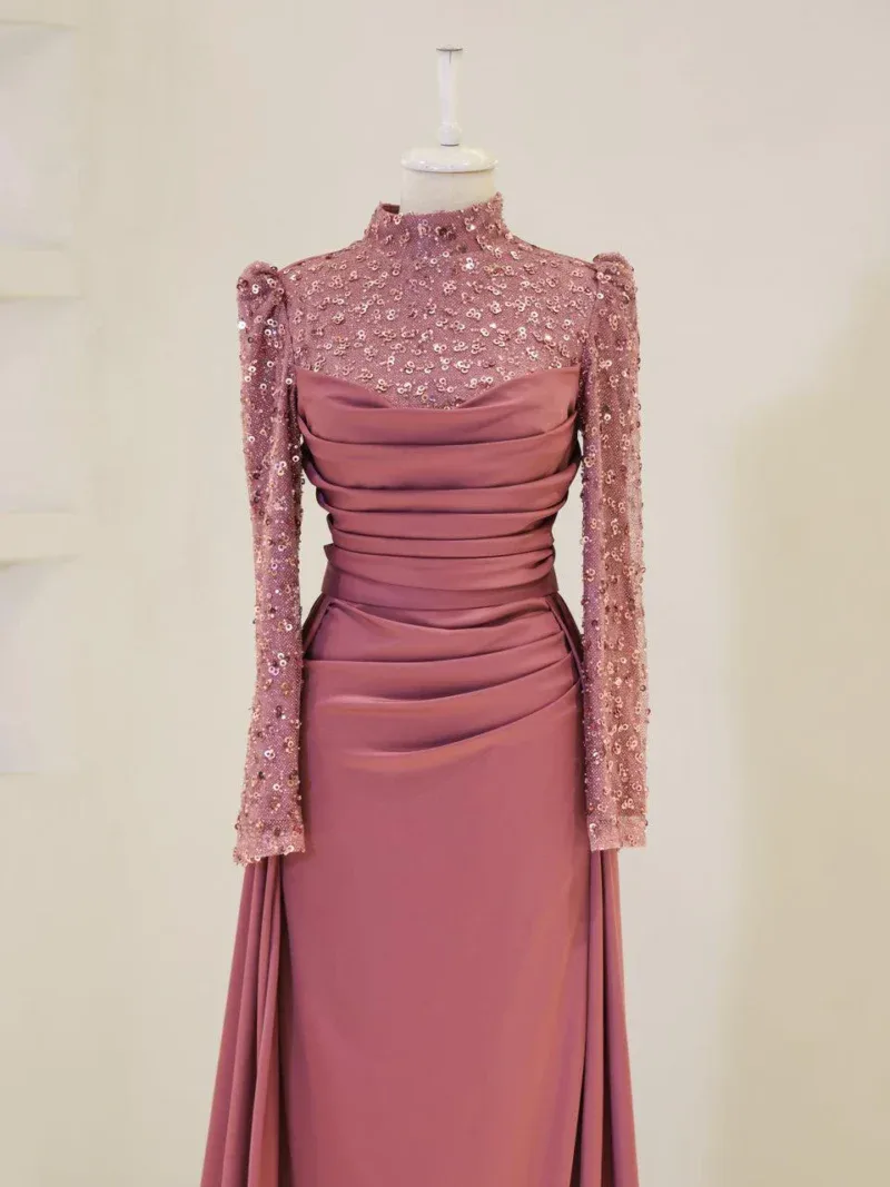 Misty Modest Evening Dress