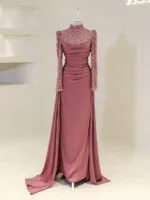 Misty Modest Evening Dress