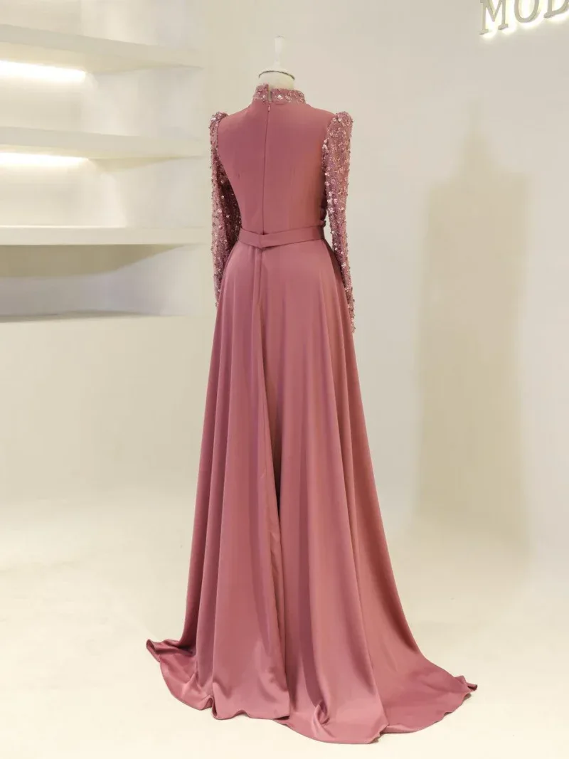 Misty Modest Evening Dress