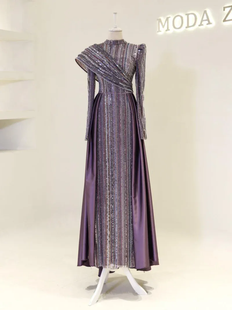 Nesrina Modest Evening Dress